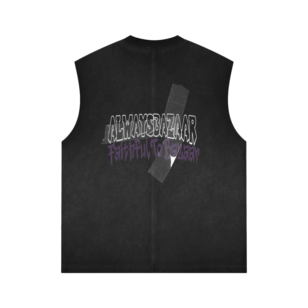 Reverse Washed Tank Top
